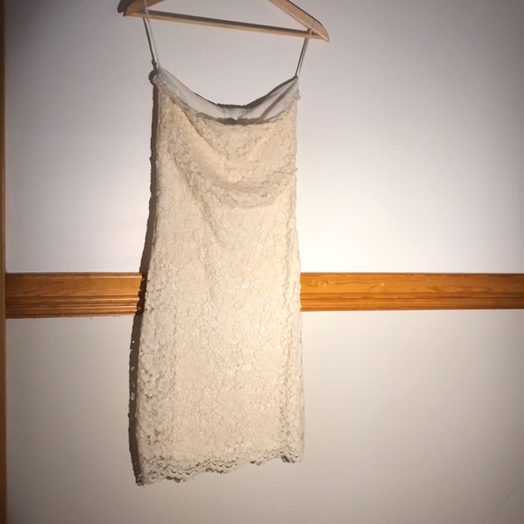 Zara lace strapless dress NWT - Picture 3 of 9